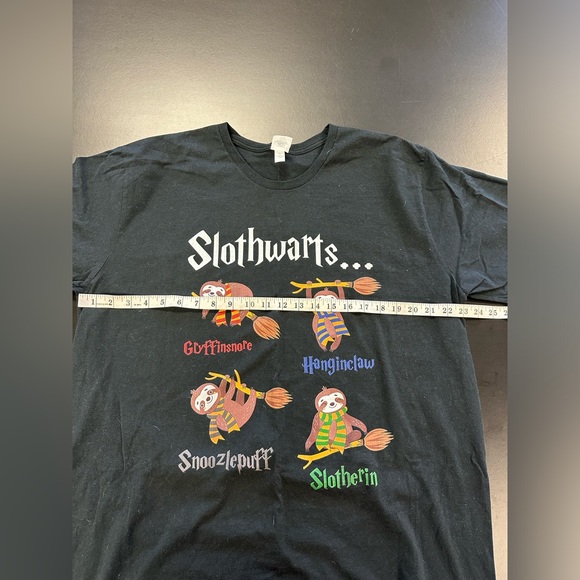 Slothwarts Unisex tshirt -2XL -never worn -unknown brand - Picture 2 of 6